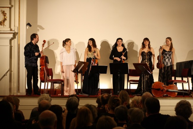Copenhagen Festival Ensemble Amelia Jakobsson, Marie Hanskov, Loussine Azizian, Kristina Fialova Cecylia Fenrych, Petr Nouzovsky 1