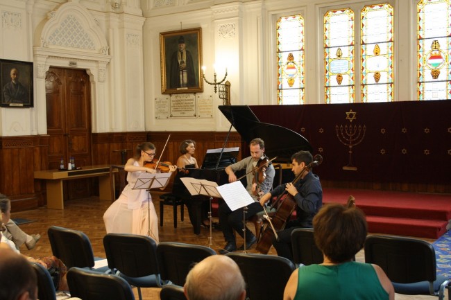 Copenhagen Festival Ensemble Marie Hanskov David Schnee Alberto Ferres-Torres Dorottya Marosvari
