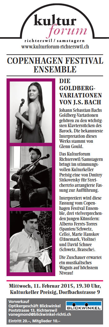 Kulturkeller Preisig 11.02.2015