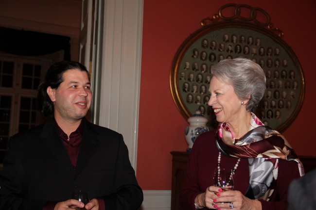 H.K.H. Prinsesse Benedikte and Kiril Aginsky, Copenhagen Festival Ensemble